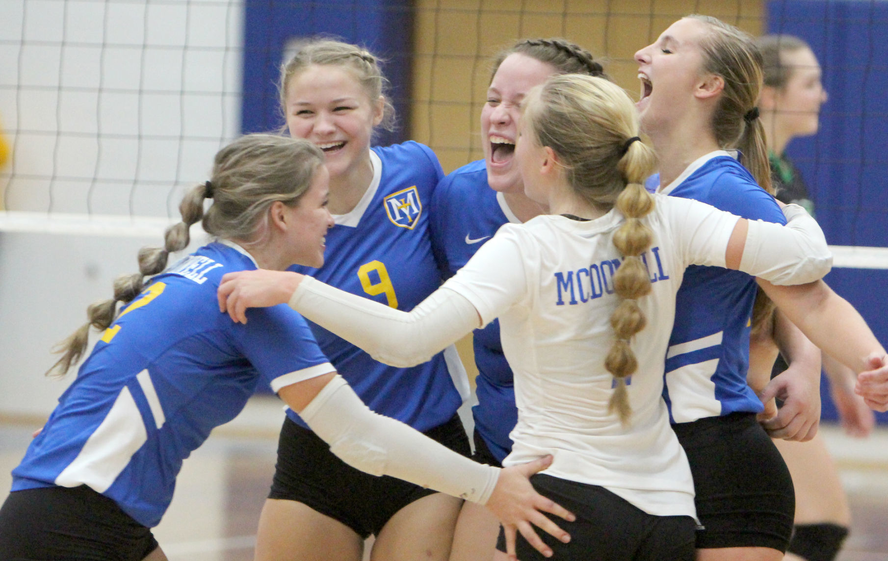 Eau Claire Immanuel Lutheran at McDonell volleyball 10-26-19
